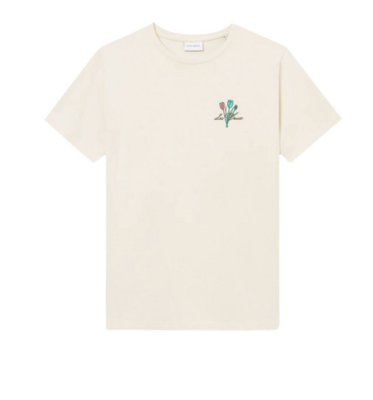 Camiseta Le deux beige sillas